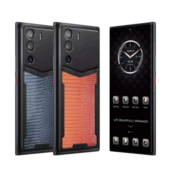 METAVERTU LIZARD SKIN 5G WEB3 PHONE - GRADIENT ORANGE - Image 2