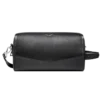 BLACK CROSSBODY LEATHER BAG C MEN & WOMEN