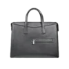 BLACK BRIEFCASE LEATHER BAG FOR MEN