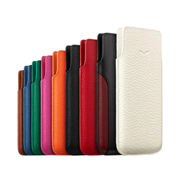 METAVERTU & IVERTU CALF LEATHER SLIP PHONE CASE C MULTICOLOR - Image 6