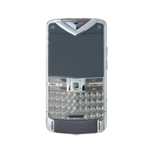 VERTU QUEST POLISH SS PEAT LTR RM-582V CN CLASSIC KEYPAD PHONE GREY