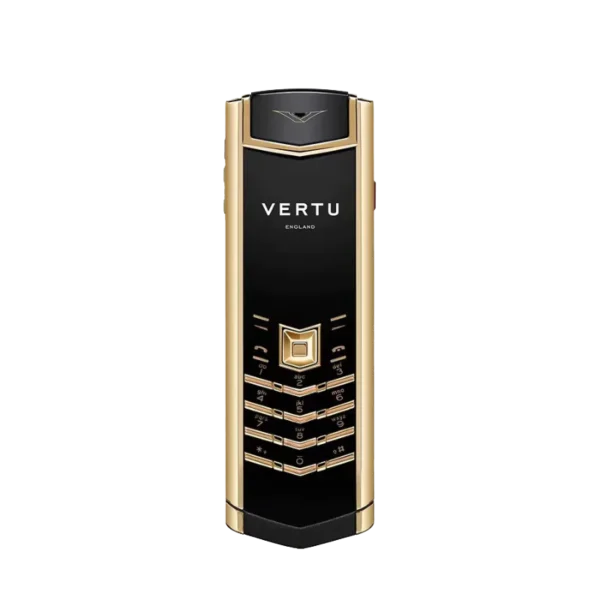 SIGNATURE V FULL GOLD 4G PHONE PURE BLACK