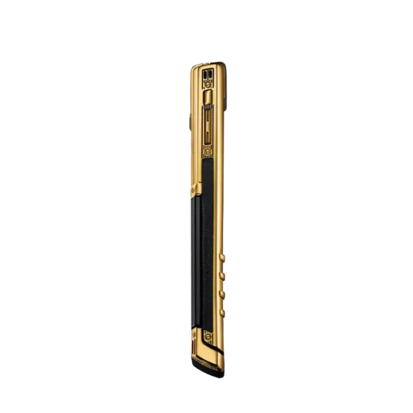 SIGNATURE V FULL GOLD 4G PHONE PURE BLACK - Image 3