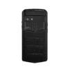 ASTER P GOTHIC ALLIGATOR SKIN PHONE C IRON BLACK