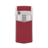 ASTER P BAROQUE CALFSKIN PHONE C RASPBERRY RED