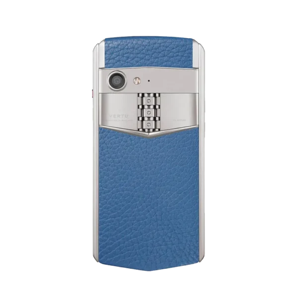 ASTER P BAROQUE CALFSKIN PHONE C NAVY BLUE