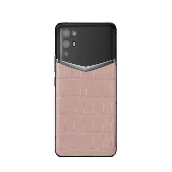 IVERTU ALLIGATOR SKIN 5G PHONE SAKURA PINK