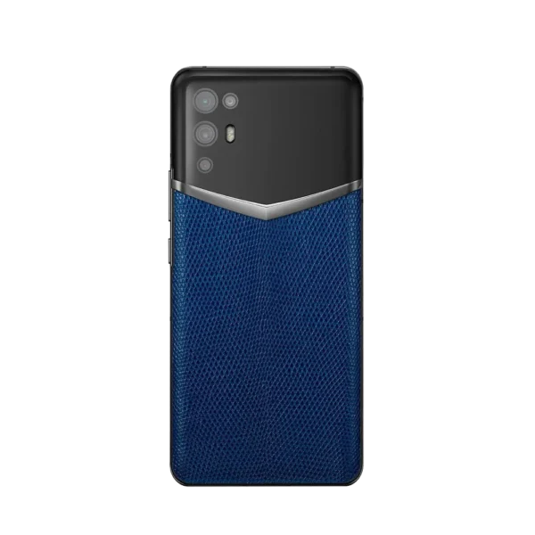 IVERTU LIZARD SKIN 5G PHONE C BLUE