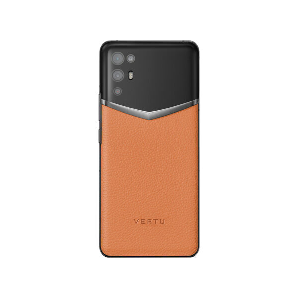 IVERTU CALFSKIN 5G PHONE C DAWNING ORANGE