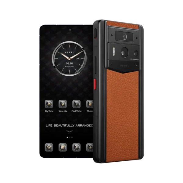 METAVERTU 2 CALFSKIN WEB3 AI PHONE C ORANGE