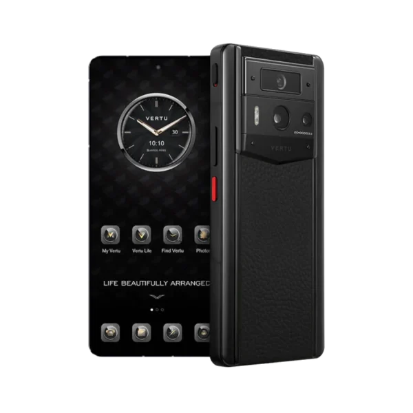 METAVERTU 2 CALFSKIN WEB3 AI PHONE C BLACK