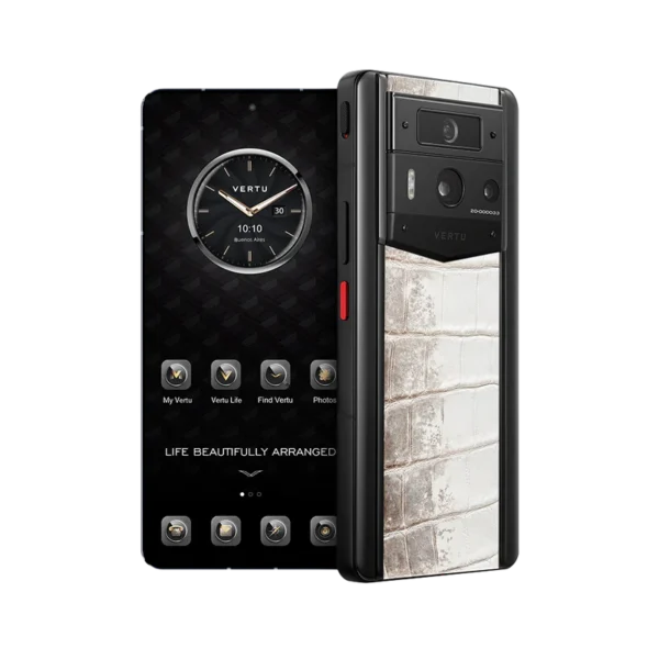 METAVERTU 2 HIMALAYA ALLIGATOR SKIN WEB3 AI PHONE C BLACK