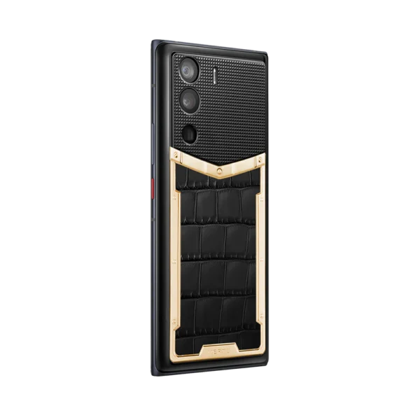 METAVERTU ALLIGATOR SKIN 18K GOLD 5G WEB3 PHONE - Image 3