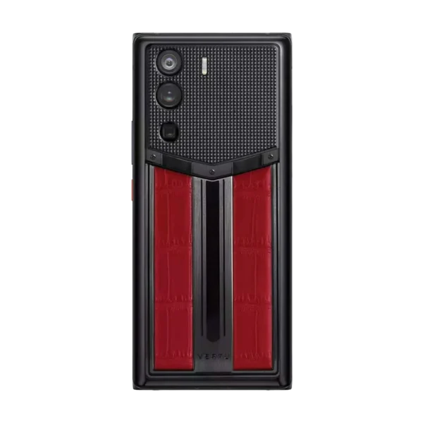 METAVERTU RACE TRACK DESIGN ALLIGATOR SKIN WEB3 PHONE C FLAME RED - Image 2