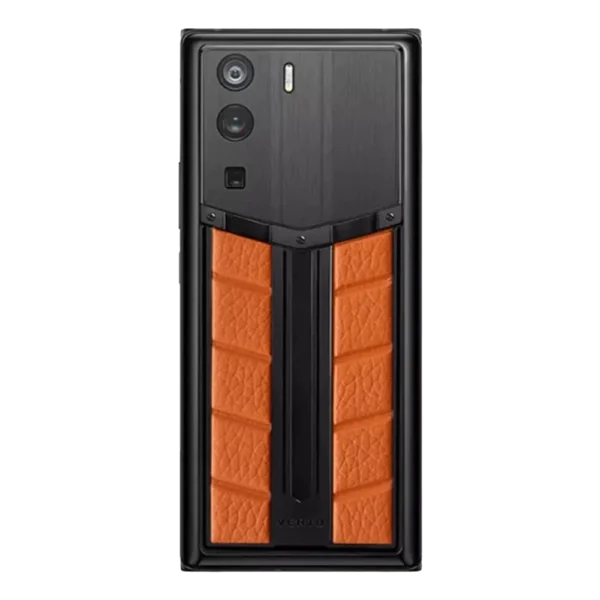 METAVERTU RACE TRACK DESIGN CALFSKIN WEB3 PHONE C ORANGE - Image 2