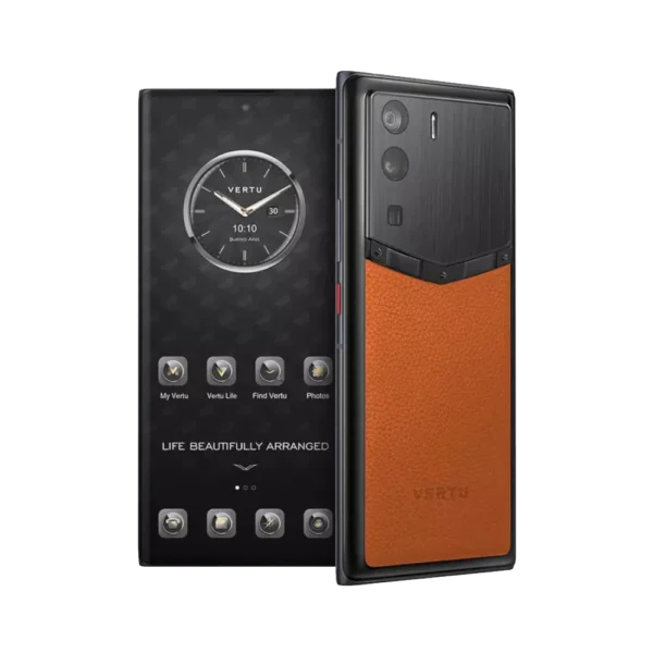 METAVERTU FRAMELESS CALFSKIN 5G WEB3 PHONE C ORANGE