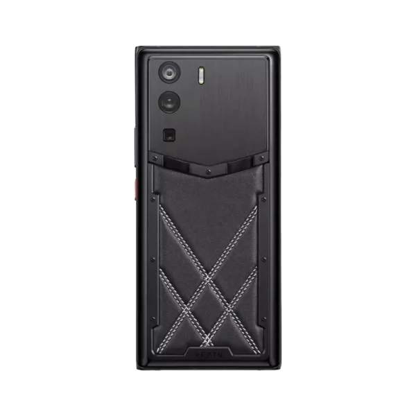 METAVERTU STITCHING CALFSKIN 5G WEB3 PHONE SET C BLACK - Image 3