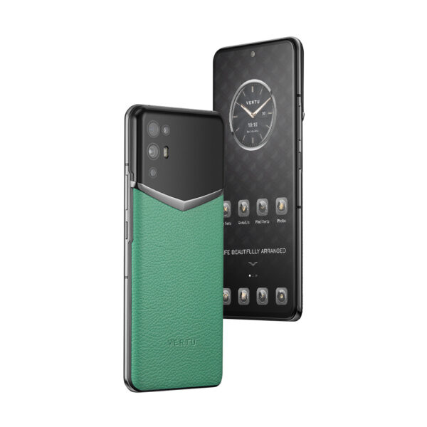 IVERTU CALFSKIN 5G PHONE IMPERIAL GREEN - Image 2