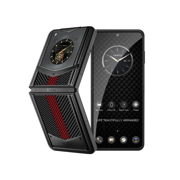 VERTU? IRONFLIP Carbon Texture SERIES - AUSPICIOUS PHOENIX