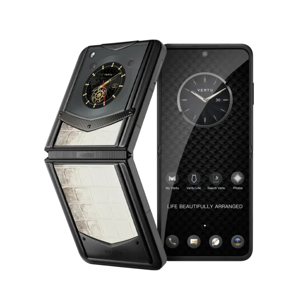 VERTU? IRONFLIP ROCOCO HIMALAYA NILOTICUS CROCODILE SKIN