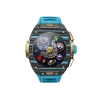 2024 NEW VERTU GRAND WATCH-Bespoke Gold - Black and Blue Carbon Fiber